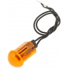 Amber Round Large Bezel-Free Indicator Light Electrical Switches - Dorman# 84916
