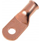 4 Gauge 1/4 In. Copper Ring Lugs - Dorman# 86172