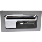 Int Door Handle Front/Rear Right Chrome Lever Gray Housing Power Locks - 90825