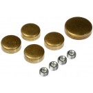 Chrysler Brass Expansion Plug Kit (7 Expansion, 3 Pipe Plugs) - Dorman# 02691
