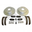 One New Performance Brake Kit (Rear; Drilled & Slotted) - Crown# RT31028