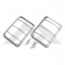 Tail Lamp Guard Set (Stainless) - Crown# RT34081