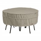 ONE NEW ROUND PATIO TABLE & CHAIR COVER GRAY - MED - CLASSIC# 55-657-036701-RT