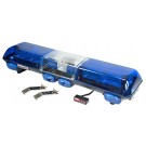 Wolo Blue Flashing Strobe Roof Light Bar Tow Truck Security Snow Plow Emergency