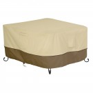 One New Sq Fire Table Cover Pebble - Square - Classic# 55-620-011501-00