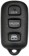 Keyless Entry Remote 2 Button (Dorman 99138)