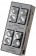Front Left Power Door Window Switch (Dorman 901-008) 4 Button, 10 Prong