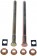 New Door Hinge Pin And Bushing Kit - 2 Pins, 4 Bushings & 2 Clips - Dorman 38488