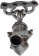 Exhaust Manifold with Integrated Catalytic Converter Dorman 674-748