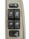 New OEM Front Left Window / Door Lock Switch GM 15180104 Grey Bezel