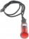Red Round Mini Bezel-Free Light Indicator - Dorman# 84910