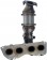 Exhaust Manifold with Integrated Catalytic Converter Dorman 674-482