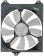 A/C Condenser Radiator Fan Assembly (Dorman 620-523) w/ Shroud, Motor & Blade
