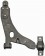 Lower Front Right Suspension Control Arm (Dorman 520-232) w/ Ball Joint Assembly