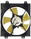 A/C Condenser Radiator Fan Assembly (Dorman 620-317) w/ Shroud, Motor & Blade
