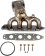 Left Exhaust Manifold Kit w/ Integ. Converter & Hardware Dorman 674-622 USA Made