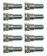 Pack of 10 Dorman 610-122 Wheel Lug Stud