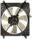 A/C Condenser Radiator Fan Assembly (Dorman 620-543) w/ Shroud, Motor & Blade