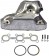 Cast Iron Exhaust Manifold w/ Gaskets & Hardware to Downpipe - Dorman 674-934