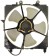 Radiator Fan Assembly Without Controller - Dorman# 620-526