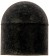 1/2 In. Rubber Black Vacuum Cap - Dorman# 650-007
