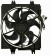 Engine Cooling Radiator Fan Assembly (Dorman 620-801) w/ Shroud, Motor & Blade