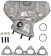Left Exhaust Manifold Kit w/ Hardware & Gaskets Dorman 674-512