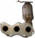 Rear Right Exhaust Manifold Kit w/ Converter & Hardware Dorman 674-846 USA Made