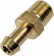 Brass Hose Fitting-Male Connector-1/4 In. x 1/8 In. MNPT - Dorman# 492-003.1