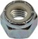 Hex Lock Nut With Nylon Insert-Grade 2-Thread Size- 9/16-12 - Dorman# 810-045