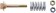 Pipe to Converter Spring Kit - M8-1.25 x 59mm - Dorman# 03146