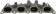 Left Exhaust Manifold Kit w/ Hardware & Gaskets Dorman 674-266