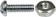 Stove Bolt With Nuts - 3/16-24 In. x 1 In./1-1/4In. - Dorman# 784-602
