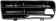 Front Bumper Center Grill Replacement - Dorman# 45165