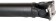 Rear Driveshaft Ass`y Dorman# 946-212 Fits 84 Nissan 300ZX 3.0 Coupe A/Trans RWD