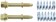 Exhaust Bolt and Spring - (2) Springs (2) Studs - Dorman# 675-221