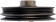 Engine Harmonic Balancer (Dorman 594-078) Single Serpentine Belt & V-Belt