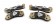 Set of Front Brake Pads Replaces Bendix MKD200, Wagner MX431, Raybestos PGD200M