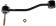 Front Right Sway Bar Link (Dorman 905-301) Suspension Stabilizer Bar Link