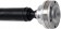 Front Drive Shaft Dorman 938-137,52853431AA Fits 07-10 G. Cherokee  A/Trans 4WD