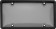 Combo License Plate Frame & Acrylic Bubble Shield, Black/Smoke - Cruiser# 60520