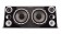 10" 3-Way Full Range Stereo Neon Speaker System - Sondpex# BB02100