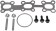 New Exhaust Manifold Kit - Includes Gaskets & Hardware - Dorman 674-935
