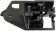 Interior Door Handle Front Right Without Keyhole Cover Black St- Dorman# 91301