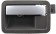 Left Painted Silver, Khaki Interior Door Handle (Front or Rear) (Dorman# 81636)