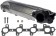 New Cast Iron Exhaust Manifold - Includes Gaskets & Hardware - Dorman 674-908