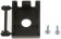 Round Plastic 1-Hole Elctrcal Switches, Mounting Panels, 1/2" ID - Dorman 85925