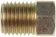 Steel Nut-Brass - Dorman# 490-296.1