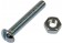 Stove Bolt With Nuts - 1/4-20 x 1-1/2 In. - Dorman# 850-715