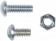Stove Bolt With Nuts - 1/4-20 x 1/2 In.- 3/4 In. - Dorman# 784-608